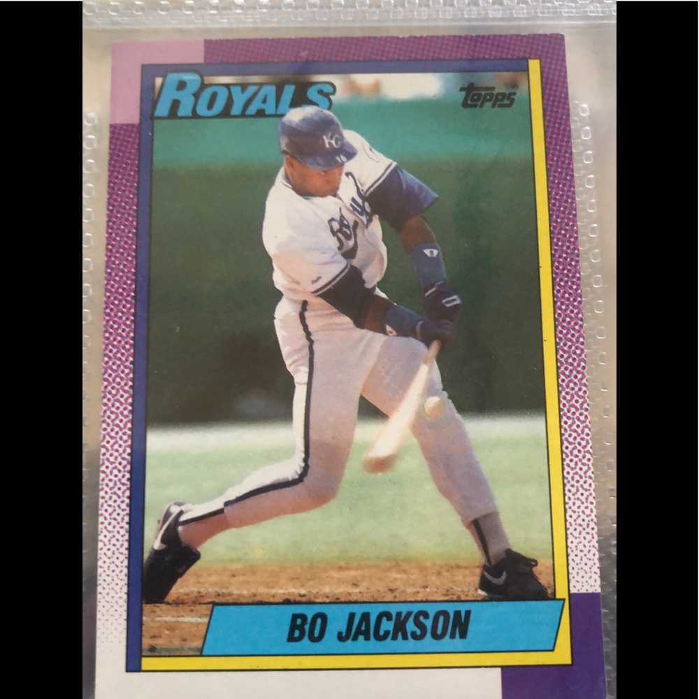 BO Jackson baseball card